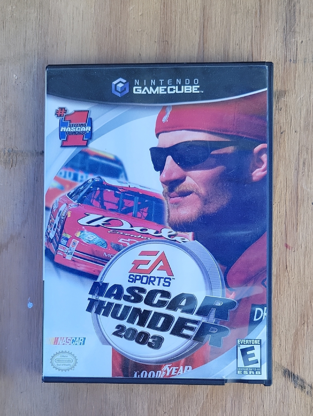 Nintendo GameCube NASCAR Thunder 2003 - Red, Black, White